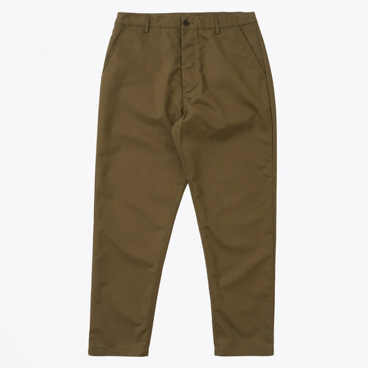 - Brushed Polytech Military Chino - Khaki