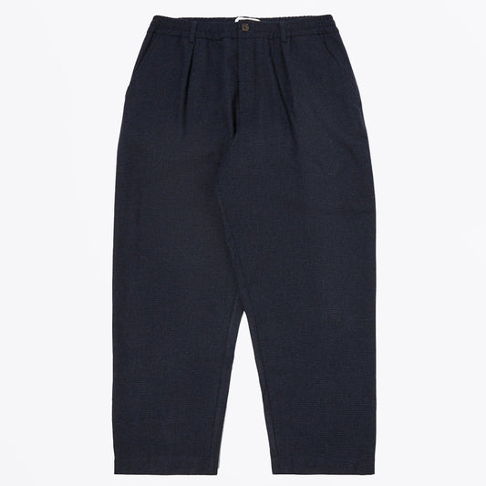 - Brushed Bari Oxford Pant - Navy