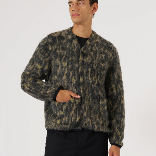 - Dolce Fleece Cardigan - Charcoal