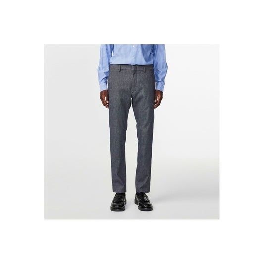 - Theo Melange Tailored Slim Fit Chino - Navy Blue