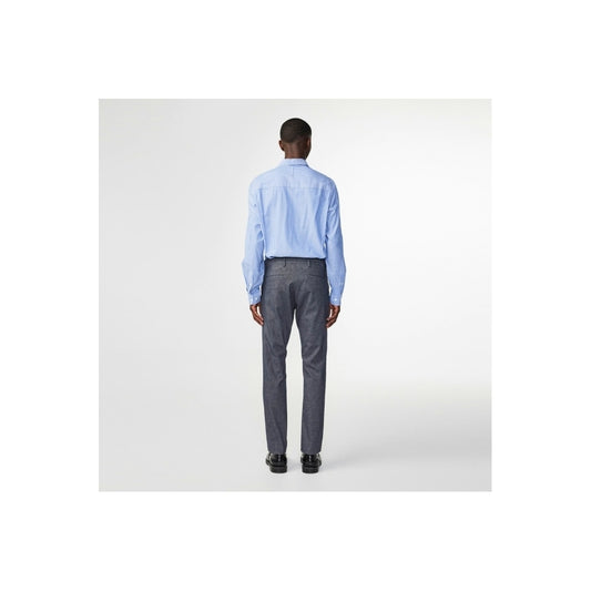 - Theo Melange Tailored Slim Fit Chino - Navy Blue