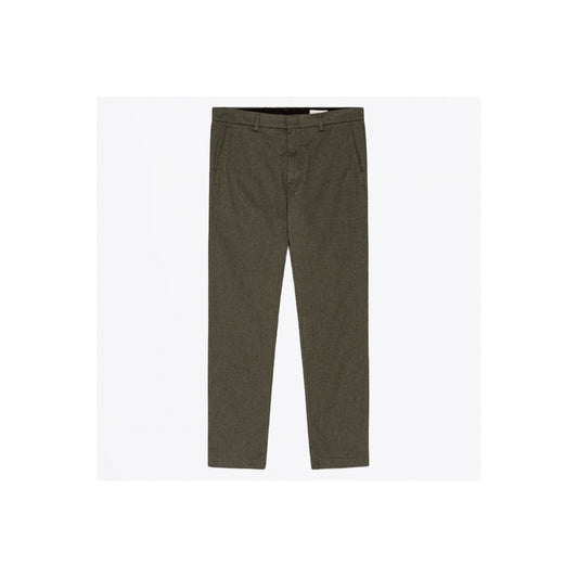 - Theo Melange Tailored Slim Fit Chino - Dark Army