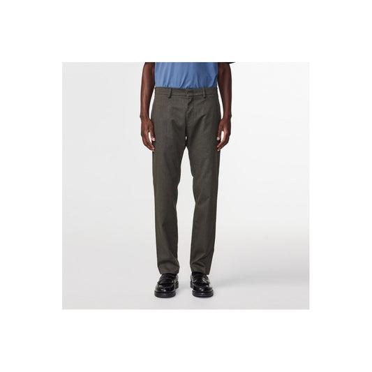 - Theo Melange Tailored Slim Fit Chino - Dark Army