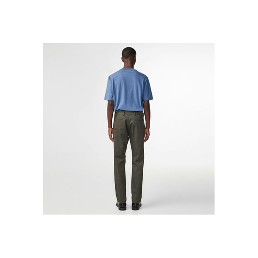 - Theo Melange Tailored Slim Fit Chino - Dark Army