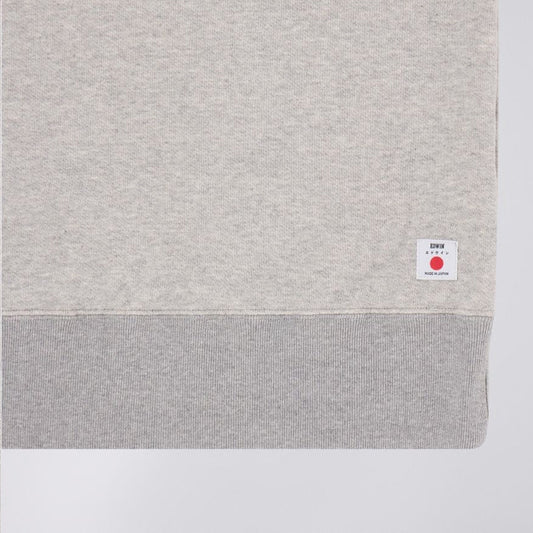 - Raglan Sleeve Crew Sweatshirt - Grey