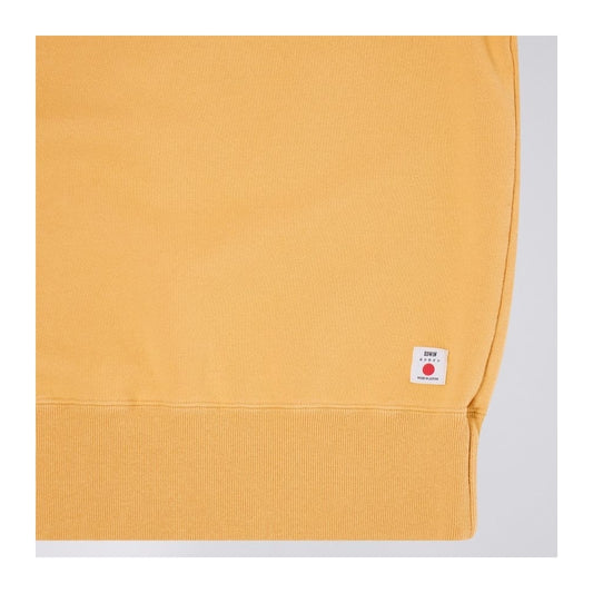 - Raglan Sleeve Crew Sweatshirt - Mustard