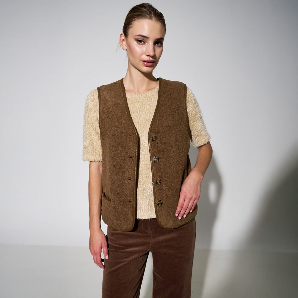 - Chris Borg Waistcoat - Nutmeg