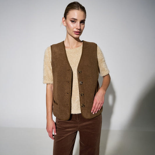 - Chris Borg Waistcoat - Nutmeg