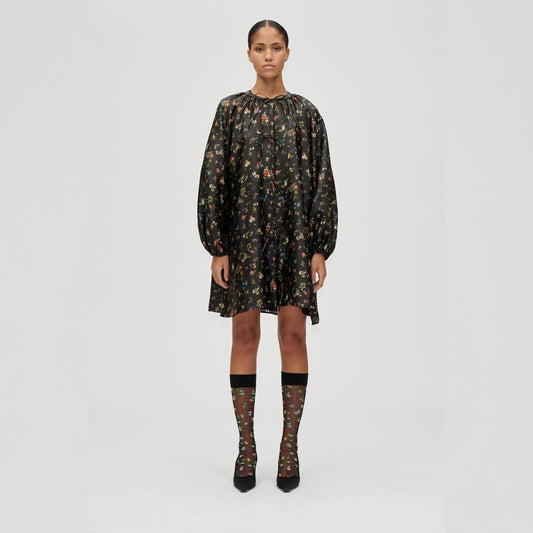 - Voluminous Bow Dress - Magnolia Garden