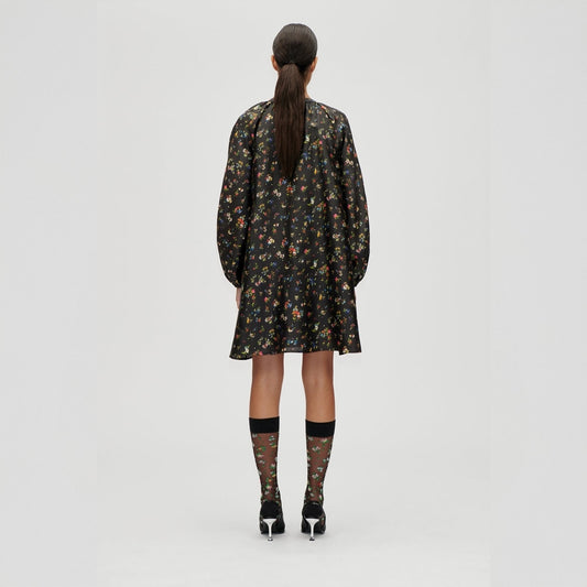 - Voluminous Bow Dress - Magnolia Garden