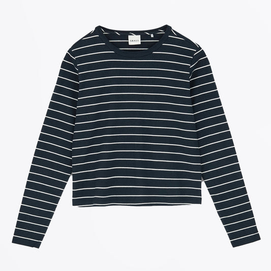 - Loui Blouse - Navy/White Stripe