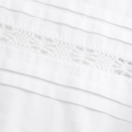 - Leaf Blouse - Optic White