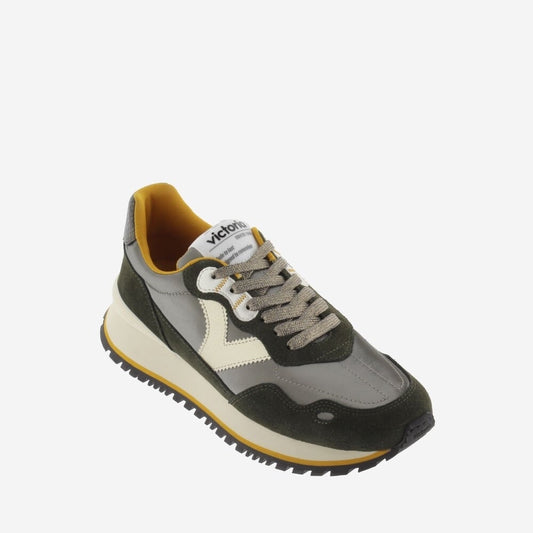 - Viento Metal Nylon Sneakers - Kaki