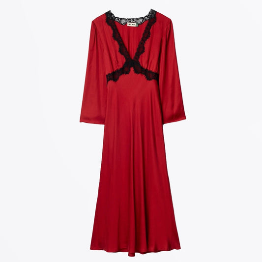 - Debra Dress - Burgundy