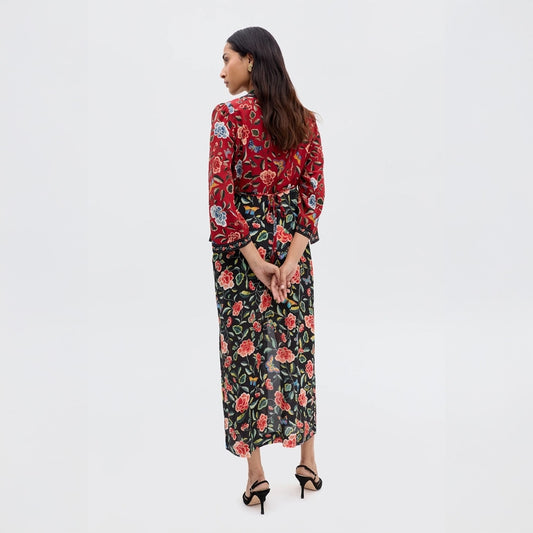 - Dahlia Dress - Butterfly Mix Black