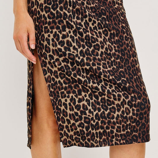 - Rebecca Dress - Brown Nala