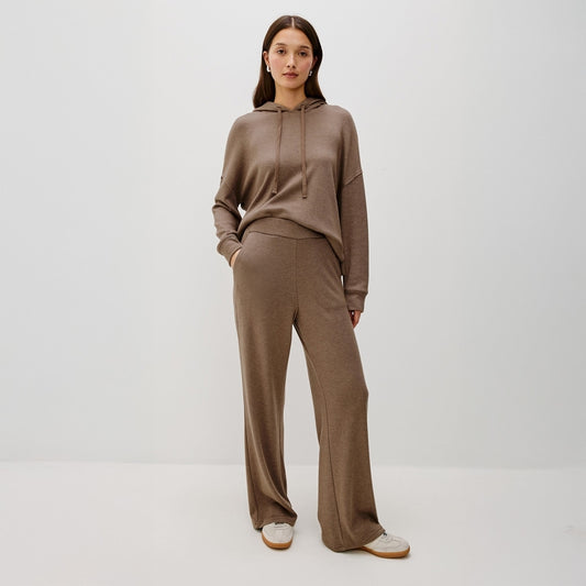- Ellery Trousers - Heather Latte