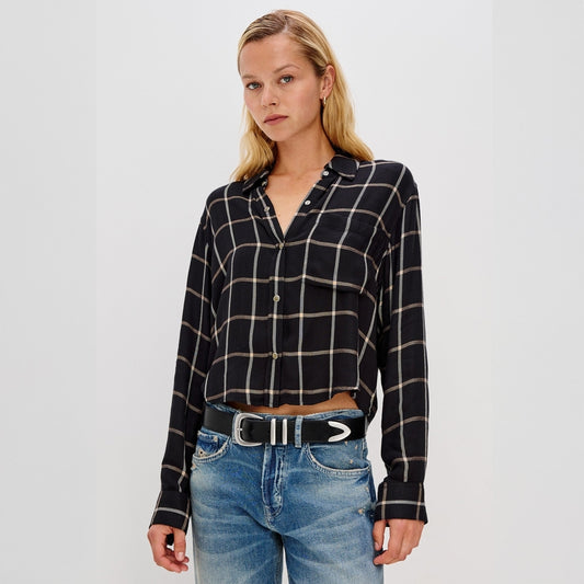 - Malin Shirt - Onyx Sand Birch