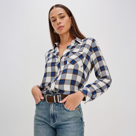 - Hunter Shirt - Golden Cobalt