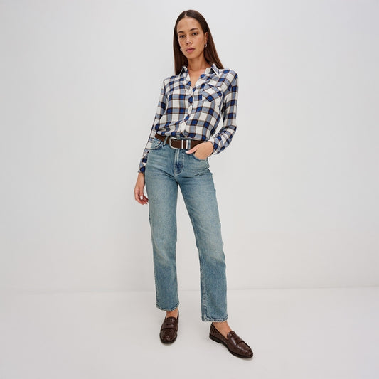 - Hunter Shirt - Golden Cobalt