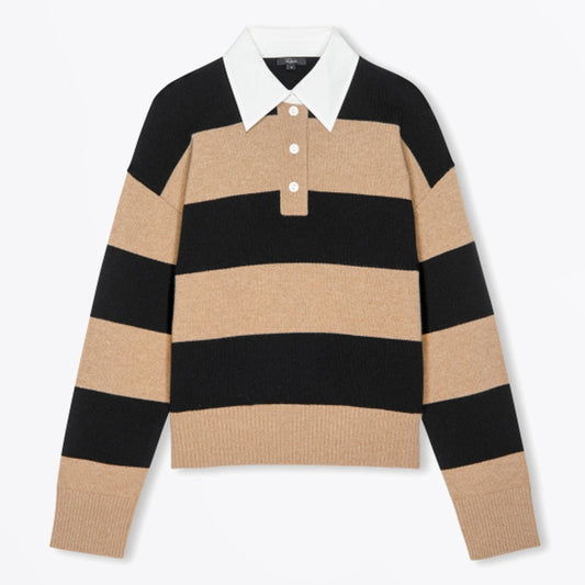 - Paxton Sweater - Oatmeal Black