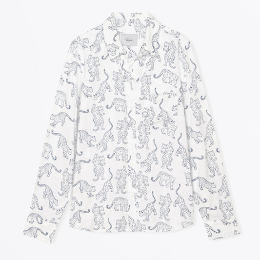 - Kathryn Shirt - Cobalt Jaguar