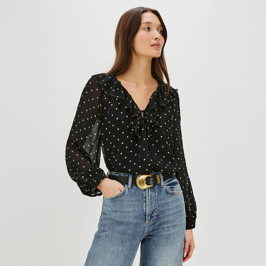 - Honora Top - Polka Dots