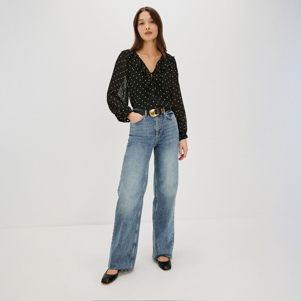 - Honora Top - Polka Dots