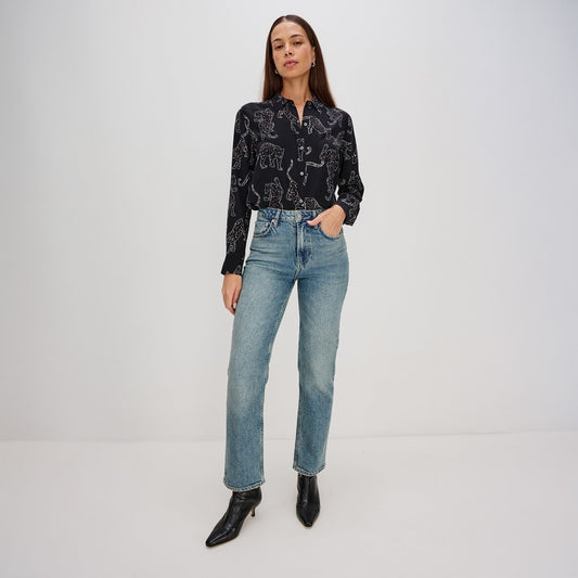 - Kate Shirt - Black Jaguars