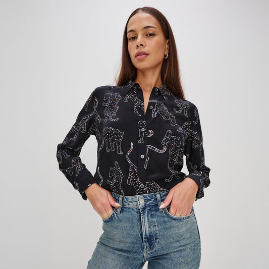 - Kate Shirt - Black Jaguars