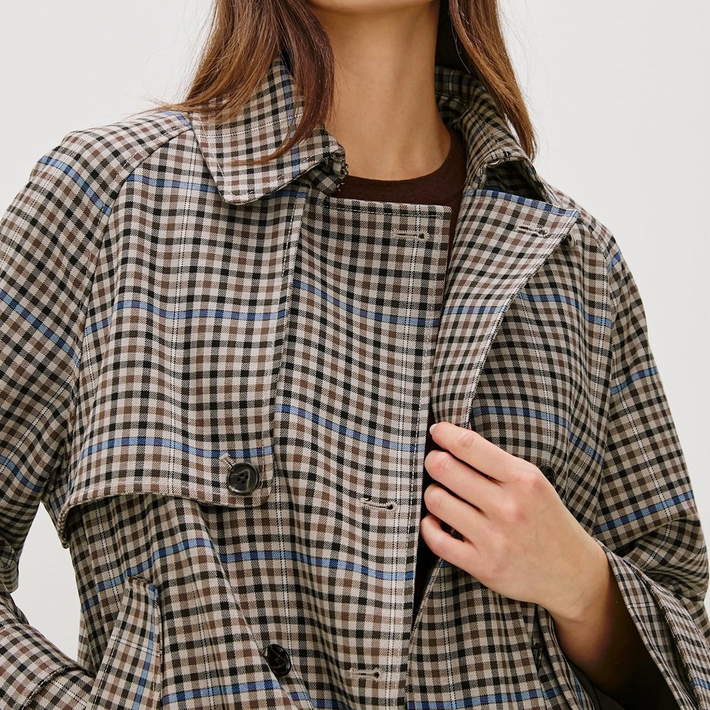 - Jett Jacket - Mocha Check