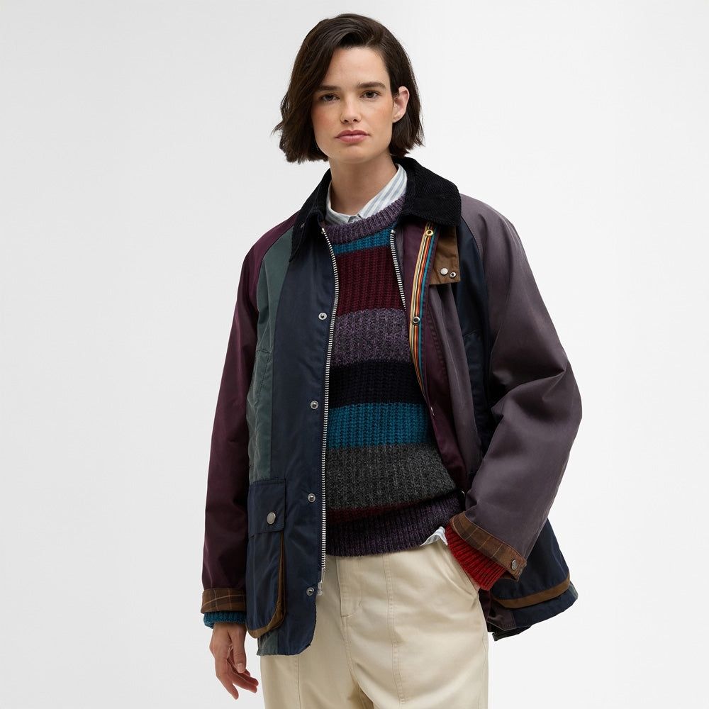 - Bedale Wax Jacket - Striped