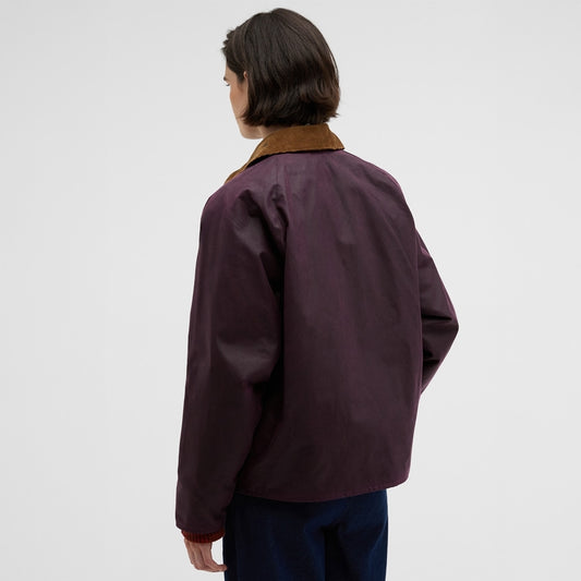 - Transport Wax Jacket - Grape