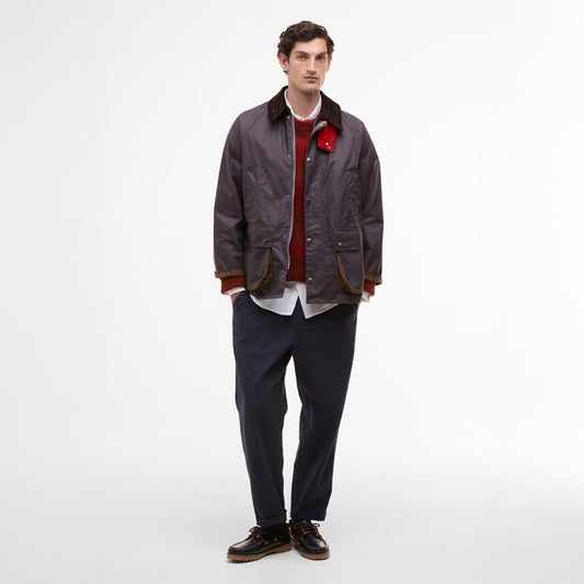 - Bedale Oversized Jacket - Grey Lilac