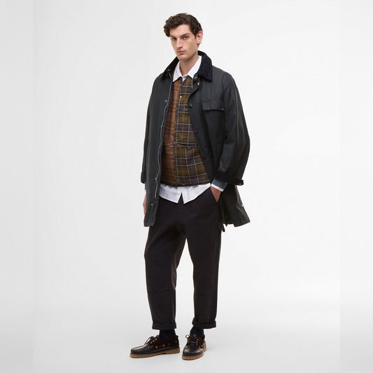 - Beeston Wax Jacket - Navy