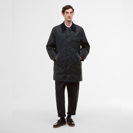 - Beeston Wax Jacket - Navy