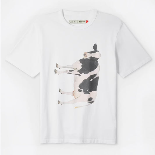 - Cow Print T-Shirt - White