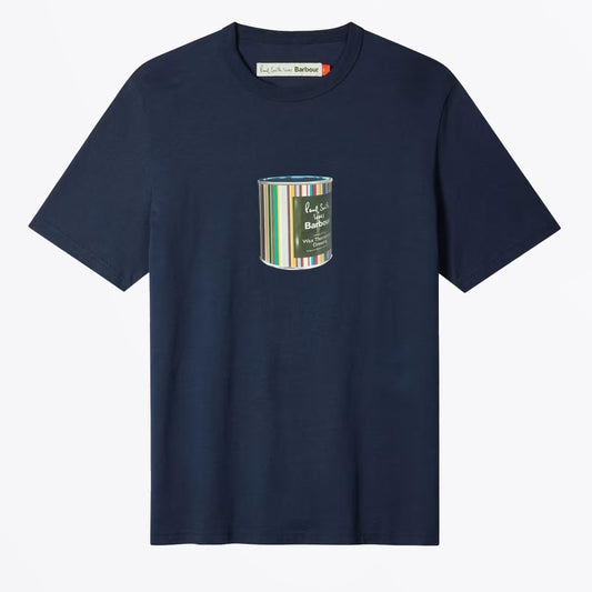 - Wax Tin T-Shirt - Champions Blue