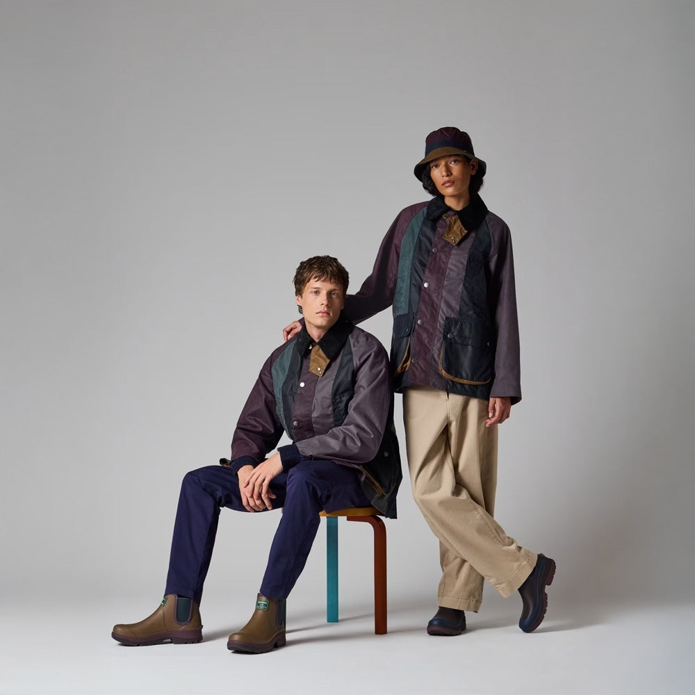 - Bedale Wax Jacket - Striped