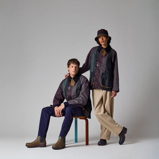 - Bedale Wax Jacket - Striped