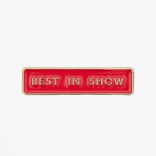 - Best In Show Pin Badge