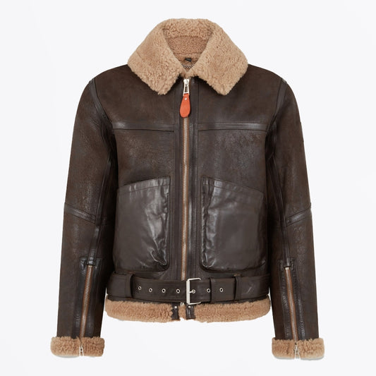 - NC Coastal Commander Jacket - Dark Brown/Sand