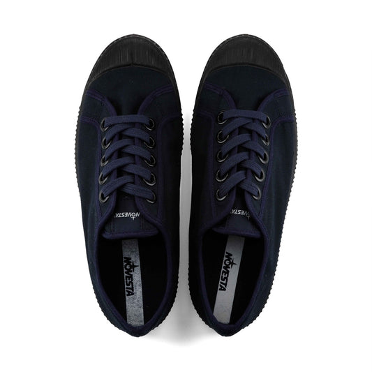- Star Master Wax Cotton Sneakers - Navy