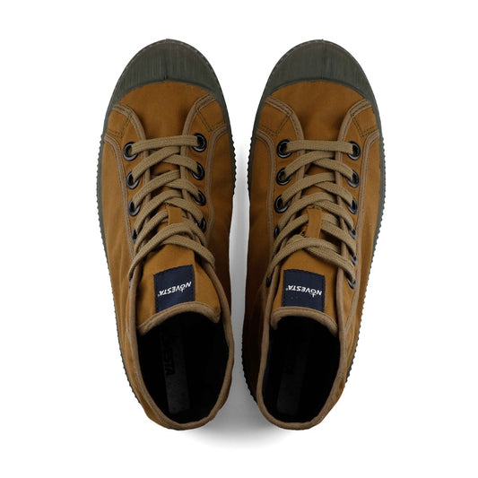 - Star Dribble Wax Cotton Sneakers - Bark