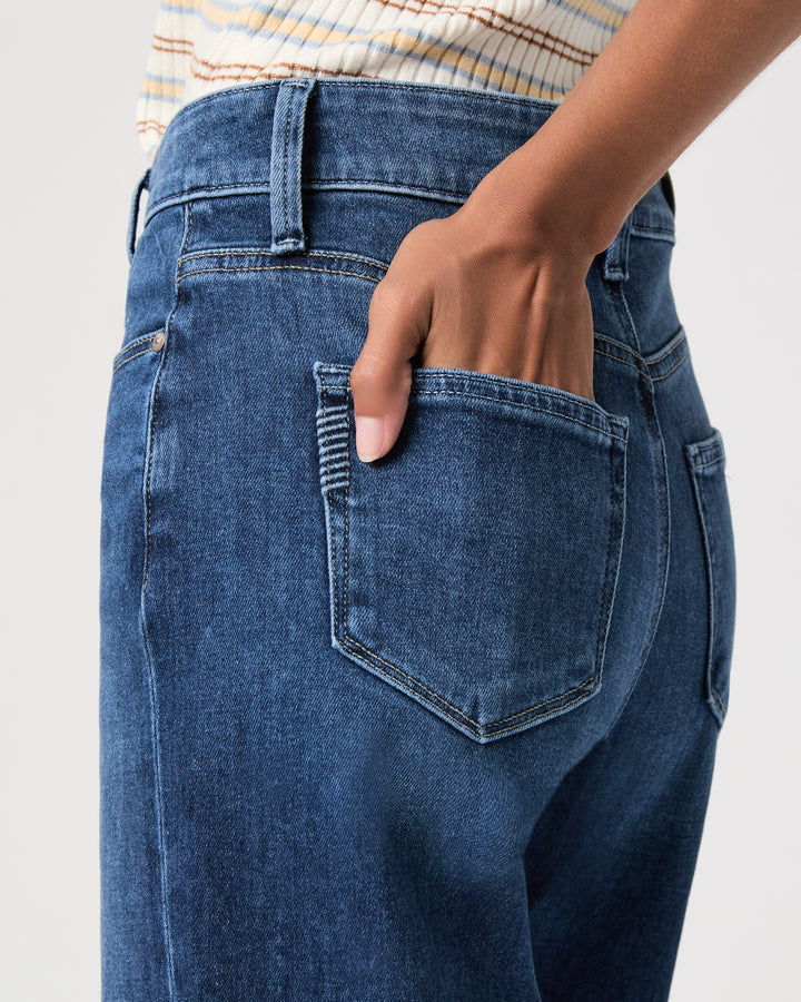 Paige Anessa Wide Leg Jeans - Beachline
