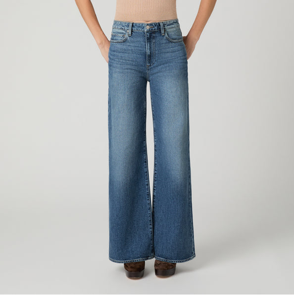 Paige Frances 32 inch Wide Leg Jeans - Serata