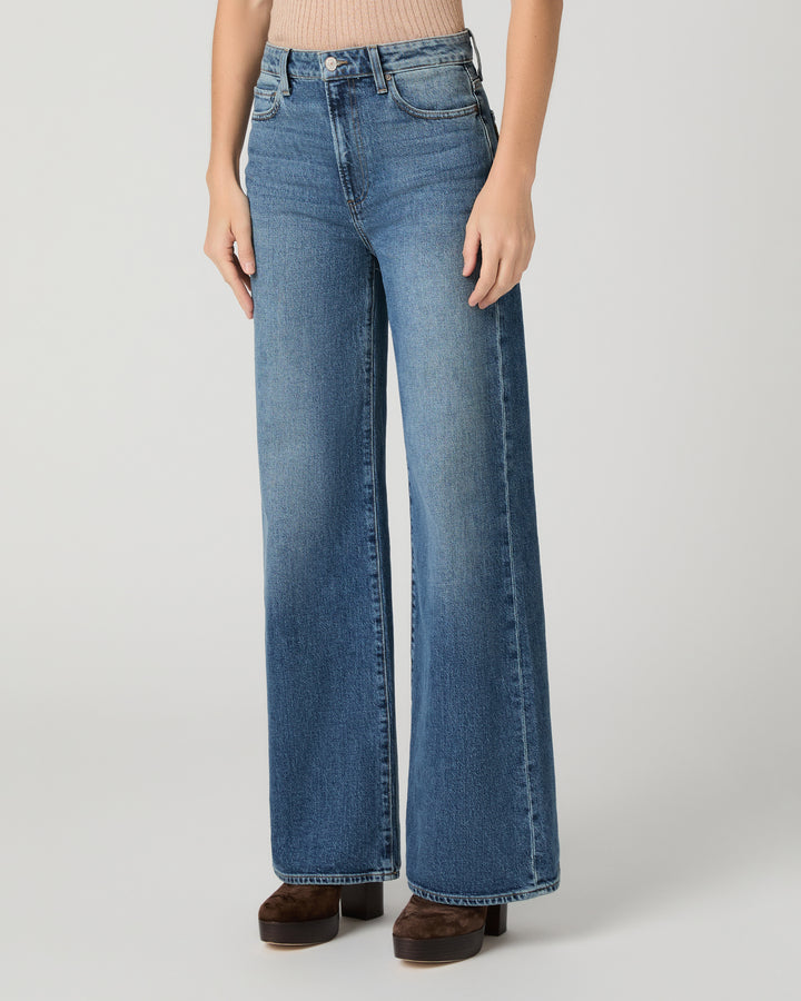 Paige Frances 32 inch Wide Leg Jeans - Serata