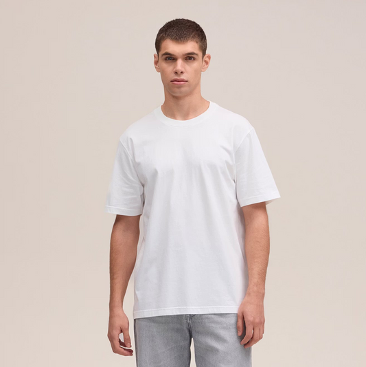 Adam Casual Pima Tee - White