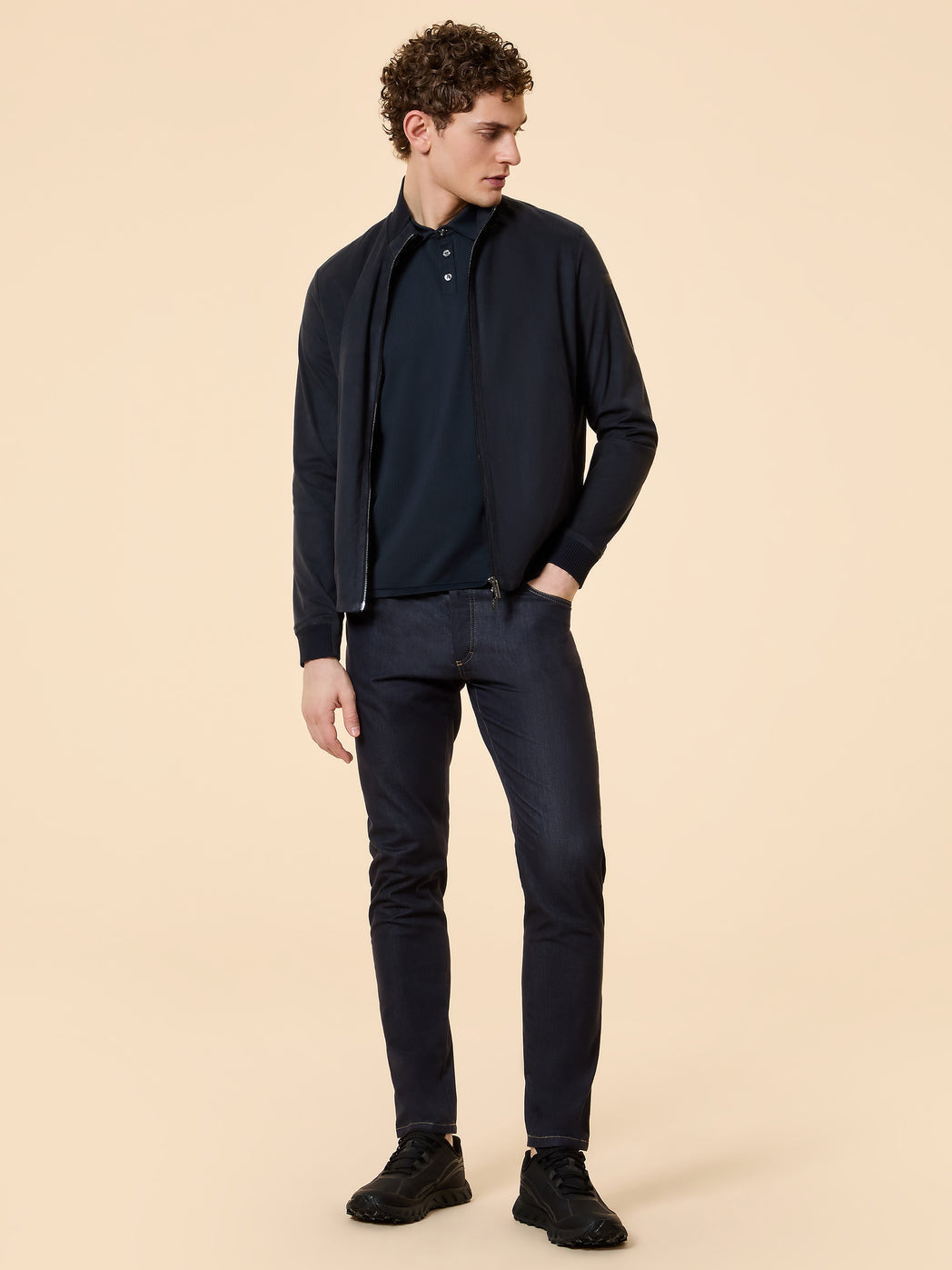 Nabucco Jacket - Blue Black