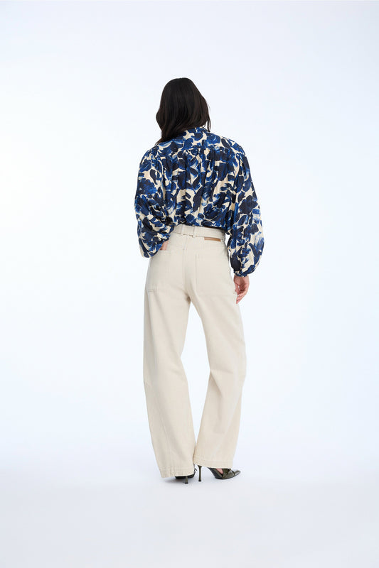Lynx Top - Print Indigo